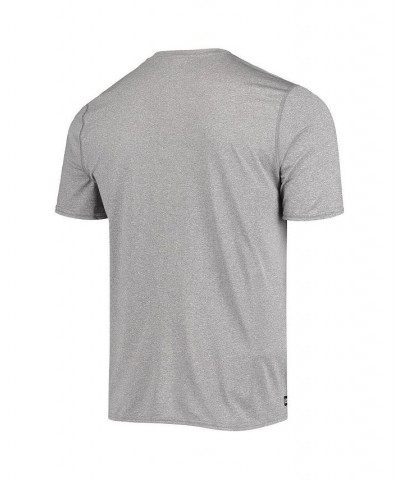 Men's Heathered Gray Seattle Seahawks Combine Authentic Game On T-shirt $18.23 T-Shirts