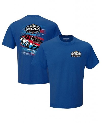 Men's Royal 2023 Daytona 500 Two Spot T-shirt $15.58 T-Shirts