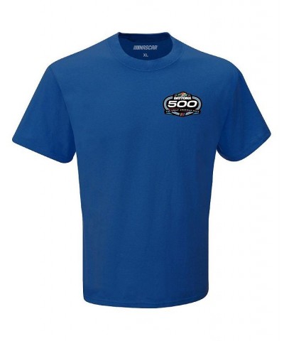 Men's Royal 2023 Daytona 500 Two Spot T-shirt $15.58 T-Shirts