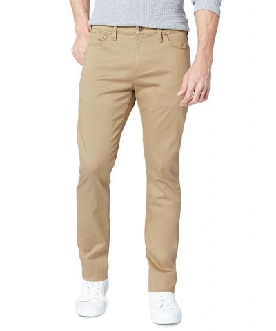 Men's Jean-Cut Supreme Flex Slim Fit Pants Tan/Beige $36.75 Pants