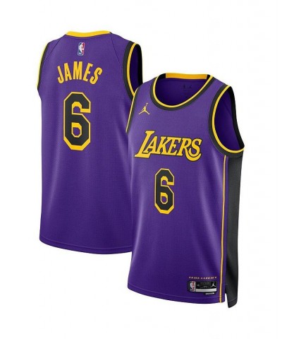 Men's Brand LeBron James Purple Los Angeles Lakers 2022/23 Statement Edition Swingman Jersey $41.00 Jersey