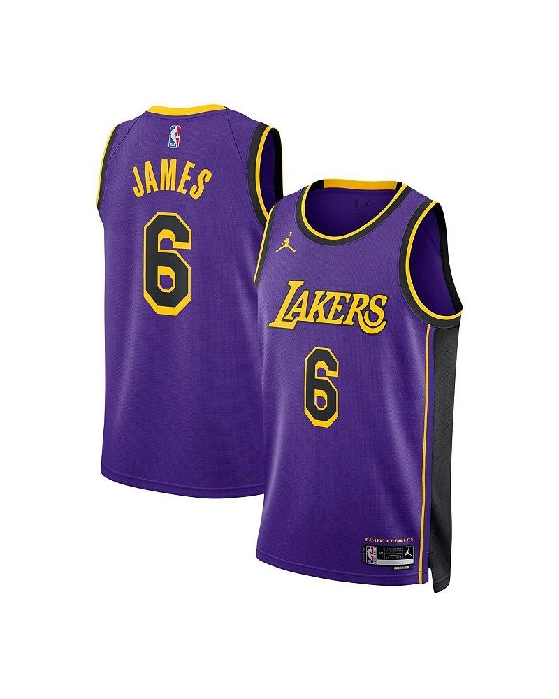 Men's Brand LeBron James Purple Los Angeles Lakers 2022/23 Statement Edition Swingman Jersey $41.00 Jersey