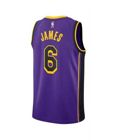 Men's Brand LeBron James Purple Los Angeles Lakers 2022/23 Statement Edition Swingman Jersey $41.00 Jersey