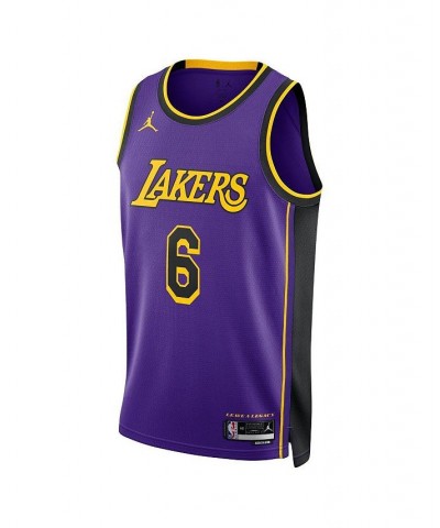 Men's Brand LeBron James Purple Los Angeles Lakers 2022/23 Statement Edition Swingman Jersey $41.00 Jersey