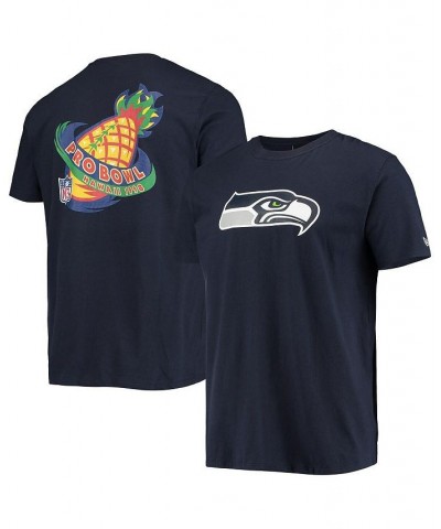Men's College Navy Seattle Seahawks 1998 Pro Bowl T-shirt $18.35 T-Shirts