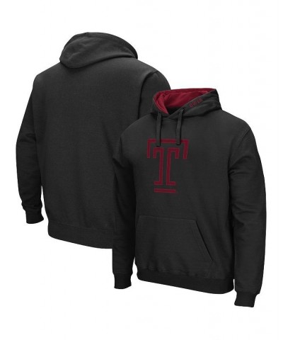 Men's Black Temple Owls Arch and Logo Pullover Hoodie $23.10 Sweatshirt