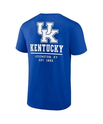 Men's Branded Royal Kentucky Wildcats Game Day 2-Hit T-shirt $23.19 T-Shirts