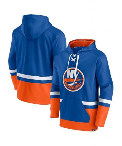 Men's Branded Royal New York Islanders Big and Tall First Battle Power Play Pullover Hoodie $32.40 Sweatshirt