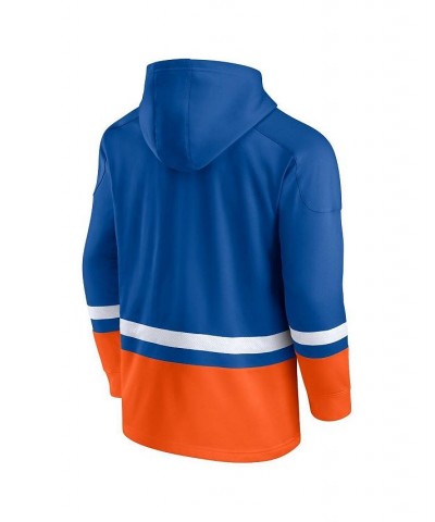 Men's Branded Royal New York Islanders Big and Tall First Battle Power Play Pullover Hoodie $32.40 Sweatshirt