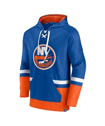 Men's Branded Royal New York Islanders Big and Tall First Battle Power Play Pullover Hoodie $32.40 Sweatshirt