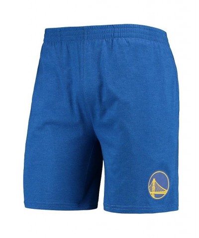 Men's Royal and Gold Golden State Warriors T-shirt and Shorts Sleep Set $30.00 Pajama