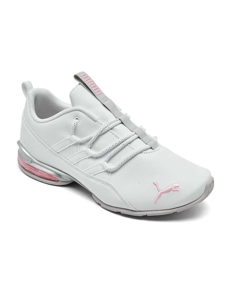 Women's Riaze Prowl SL Speckle Casual Training Sneakers White $42.40 Shoes