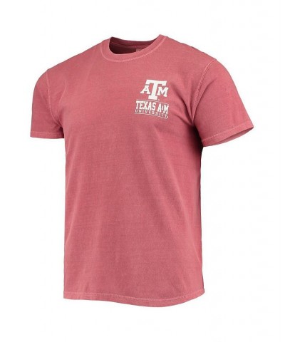 Men's Maroon Texas A&M Aggies Comfort Colors Campus Team Icon T-shirt $24.35 T-Shirts