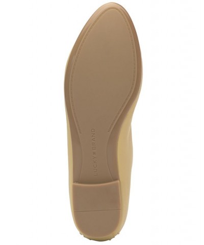 Women's Caliz Slip-On Ballet Flats Yellow $35.60 Shoes