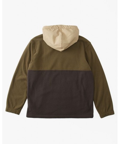 Men's Boundary Pullover Sweatshirt Green $19.84 Sweatshirt