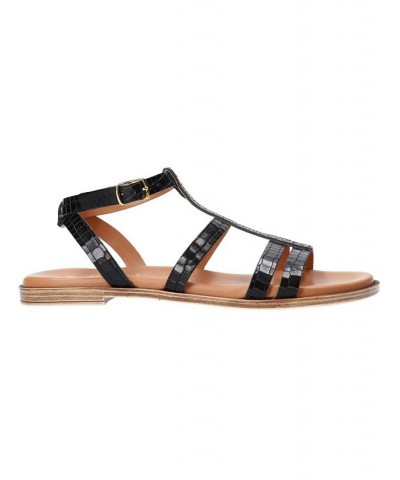 Women's Ira-Italy Sandals Black $40.00 Shoes