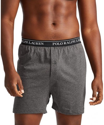 Men's 3-Pk. Cotton Classic Knit Boxers Multi $23.10 Underwear