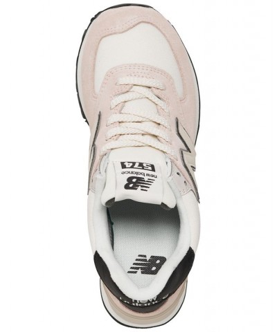 Women's 574 Casual Sneakers Pink $43.70 Shoes