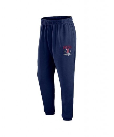 Men's Branded Navy Boston Red Sox Go Overboard Fleece Sweatpants $31.34 Pants