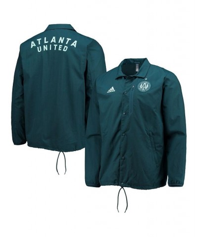 Men's Green Atlanta United FC Anthem Full-Snap Jacket $42.75 Jackets