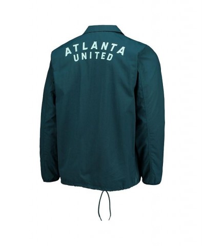 Men's Green Atlanta United FC Anthem Full-Snap Jacket $42.75 Jackets