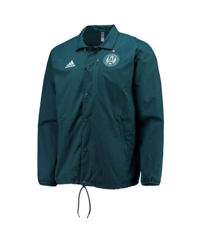 Men's Green Atlanta United FC Anthem Full-Snap Jacket $42.75 Jackets