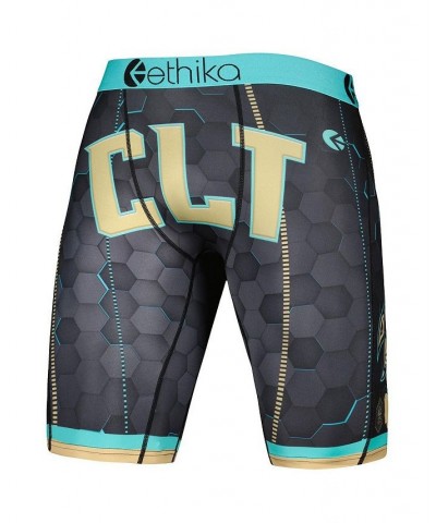 Men's Teal Charlotte Hornets City Edition Boxer Briefs $14.00 Underwear