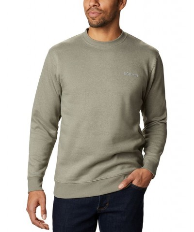 Men's Hart Mountain II Crew Sweatshirt Green $14.26 Sweatshirt