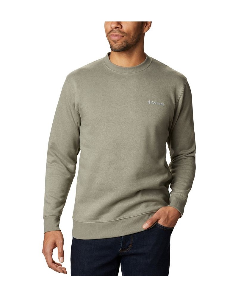 Men's Hart Mountain II Crew Sweatshirt Green $14.26 Sweatshirt