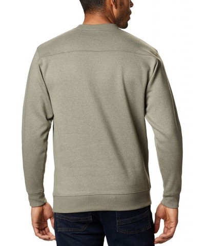 Men's Hart Mountain II Crew Sweatshirt Green $14.26 Sweatshirt