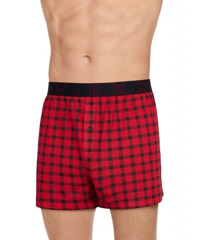 Men's ActiveBlend Moisture-Wicking 5" Boxers PD07 $11.14 Underwear
