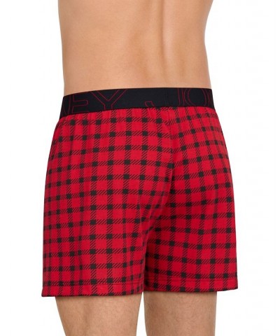 Men's ActiveBlend Moisture-Wicking 5" Boxers PD07 $11.14 Underwear