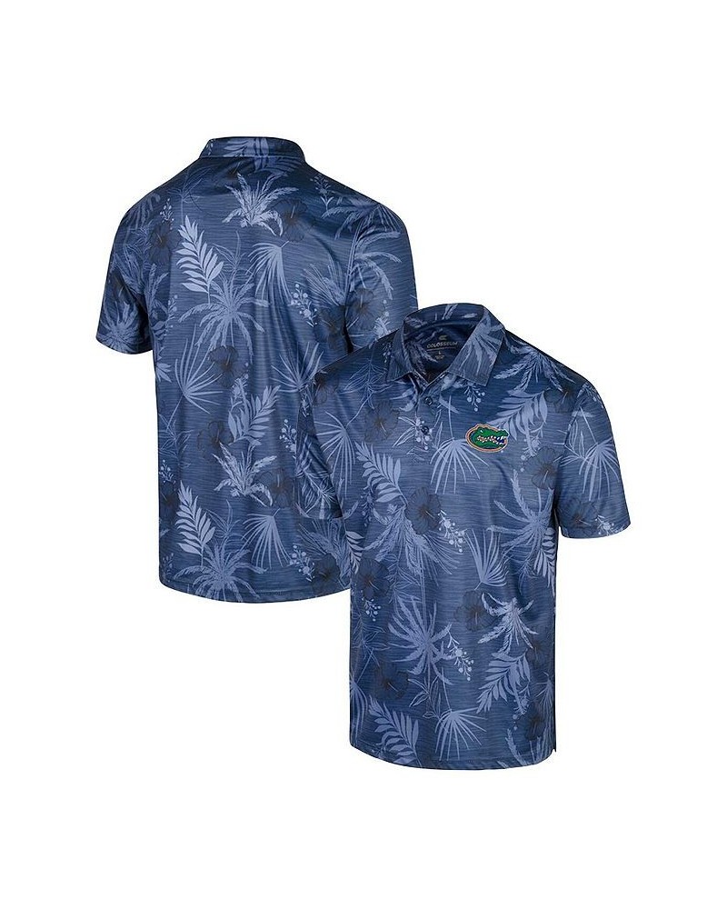 Men's Royal Florida Gators Big and Tall Palms Polo Shirt $24.00 Polo Shirts