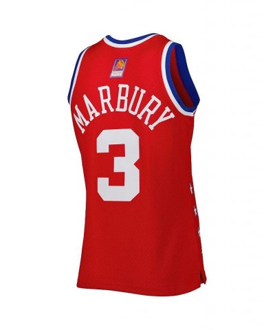 Men's Stephon Marbury Red Western Conference 2003 All Star Game Swingman Jersey $44.40 Jersey