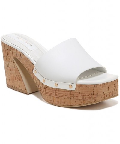 Damara Slide Sandals White $55.10 Shoes