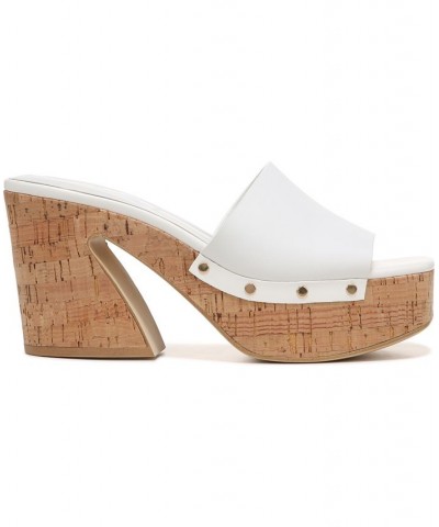 Damara Slide Sandals White $55.10 Shoes