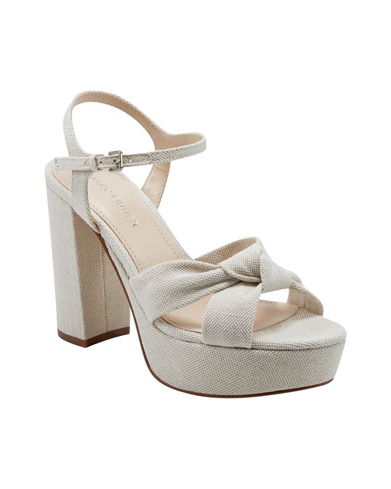 Women's Deren Platform High Heel Sandals PD04 $52.32 Shoes