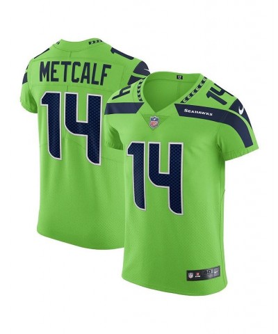 Men's DK Metcalf Neon Green Seattle Seahawks Alternate Vapor Elite Player Jersey $96.57 Jersey