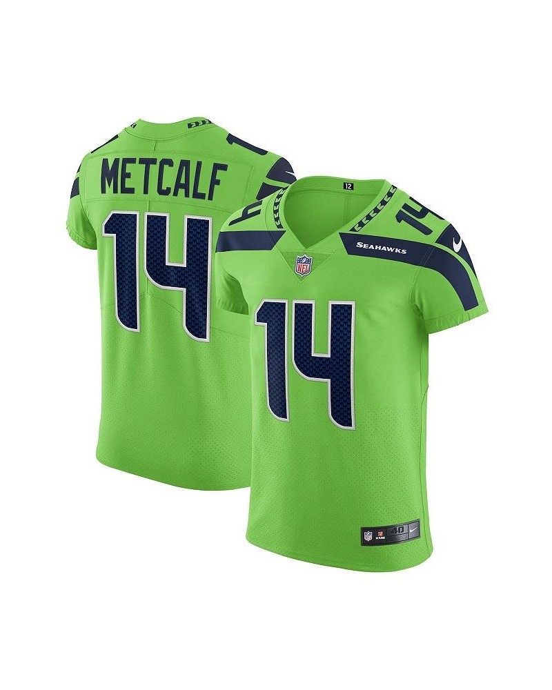 Men's DK Metcalf Neon Green Seattle Seahawks Alternate Vapor Elite Player Jersey $96.57 Jersey