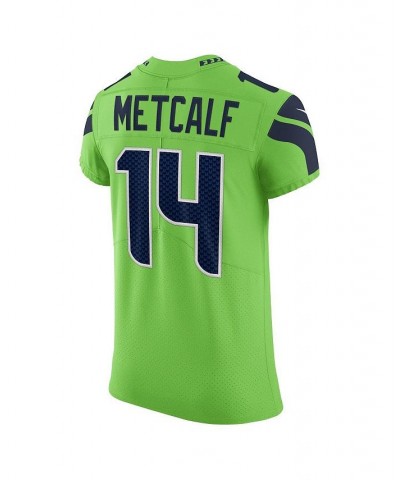 Men's DK Metcalf Neon Green Seattle Seahawks Alternate Vapor Elite Player Jersey $96.57 Jersey