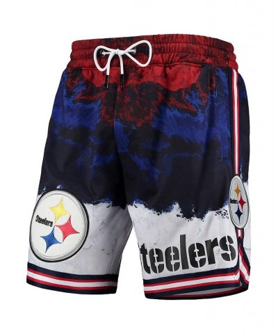 Men's Navy, Red Pittsburgh Steelers Americana Shorts $39.60 Shorts