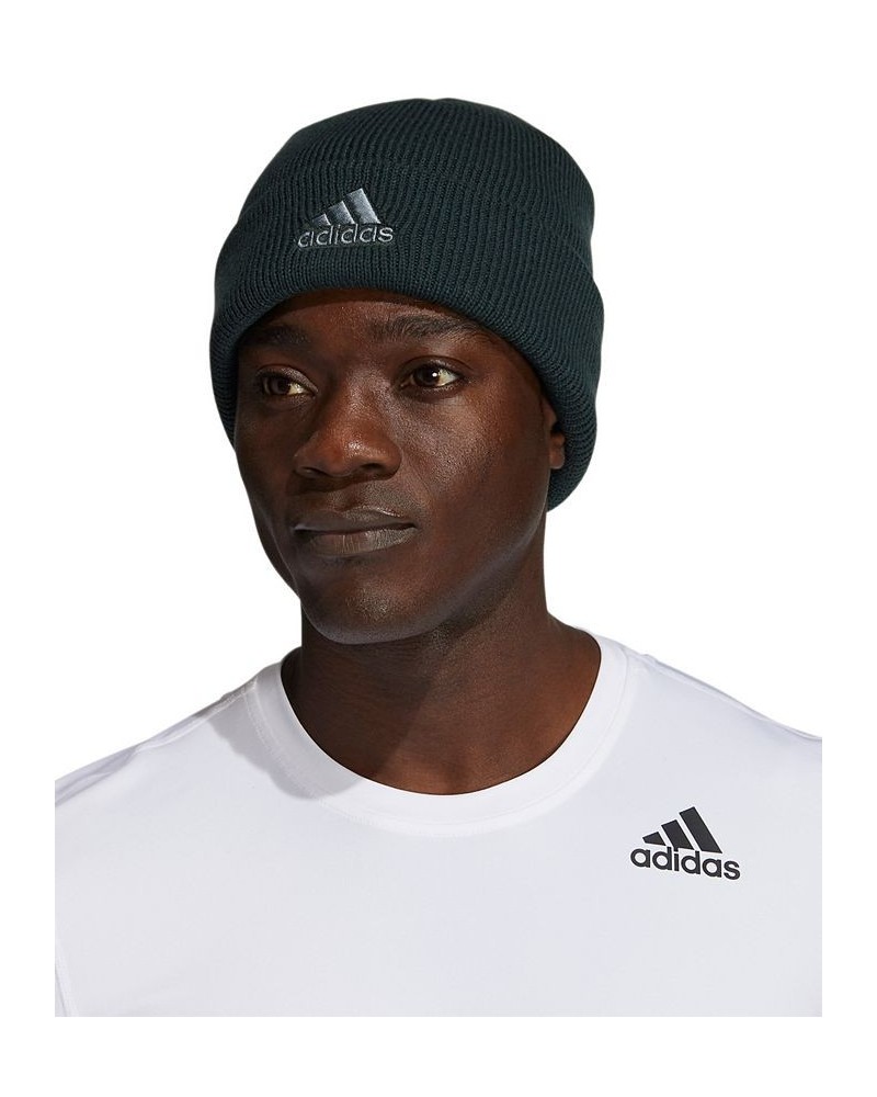 Men's Team Issue Six Dart Knit Folded Beanie Shad Green/gry $10.00 Hats