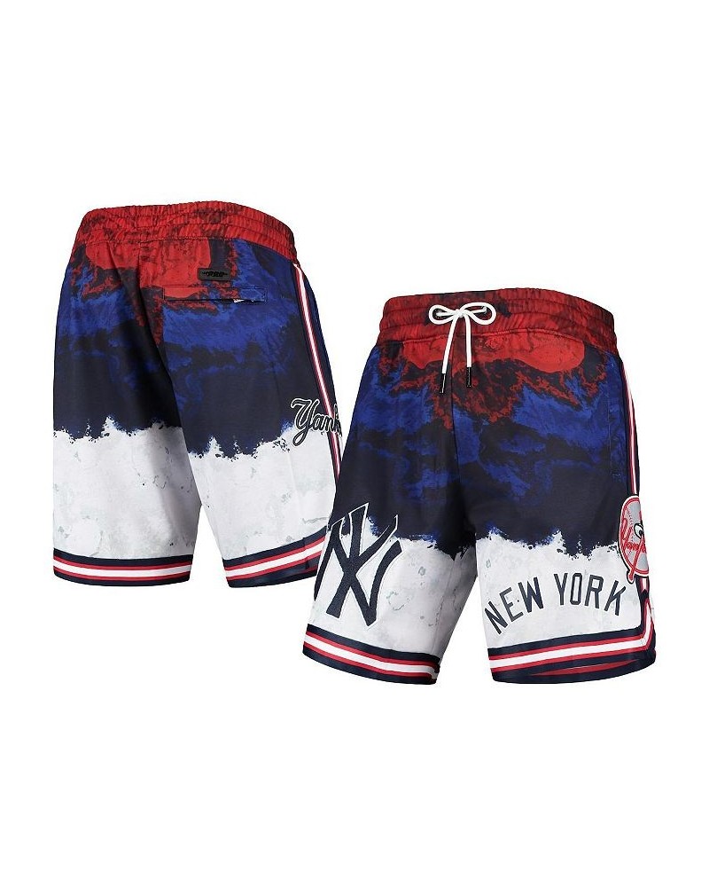 Men's New York Yankees Red White and Blue Shorts $36.72 Shorts