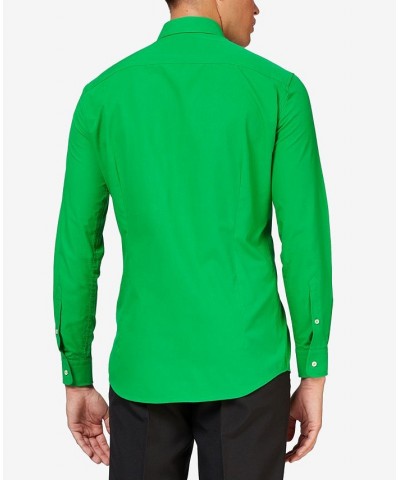 Men's Solid Color Shirt Green $18.00 Dress Shirts