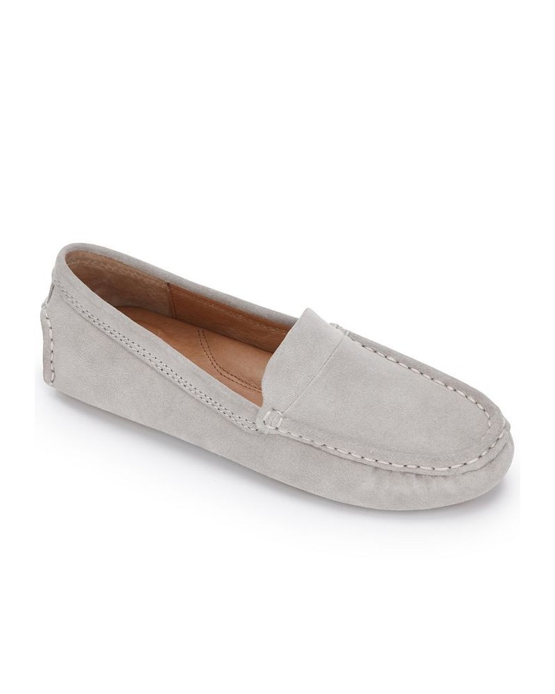 By Kenneth Cole Women's Mina Driver Loafer Flats Tan/Beige $66.60 Shoes