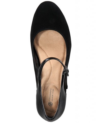 Velmah Memory Foam Mary Jane Pumps Black $40.28 Shoes