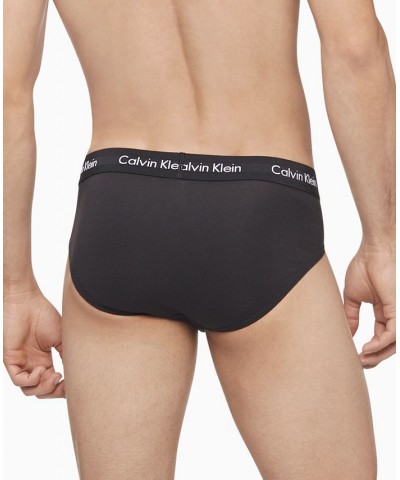 Men's 3-Pack Cotton Stretch Briefs Brown $18.87 Underwear