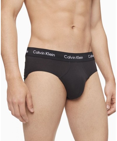 Men's 3-Pack Cotton Stretch Briefs Brown $18.87 Underwear