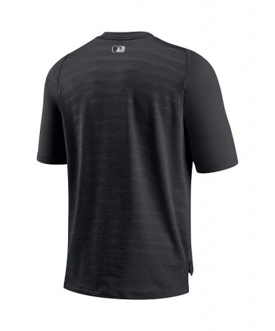 Men's Black Chicago White Sox Authentic Collection Pregame Performance V-Neck T-shirt $39.60 T-Shirts