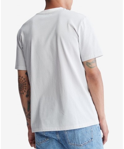 Men's Classic Fit Double Dot Crewneck Short-Sleeve T-Shirt White $15.50 T-Shirts